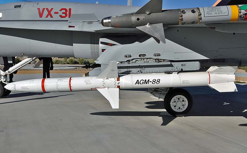 Авиационная управляемая ракета AGM-88A HARM (США)
