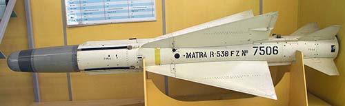 Авиационная управляемая ракета R.530 Matra (Франция)