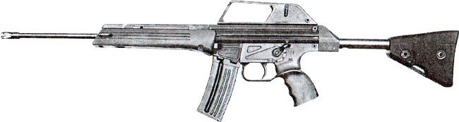 Автоматическая винтовка HK36 (Германия)