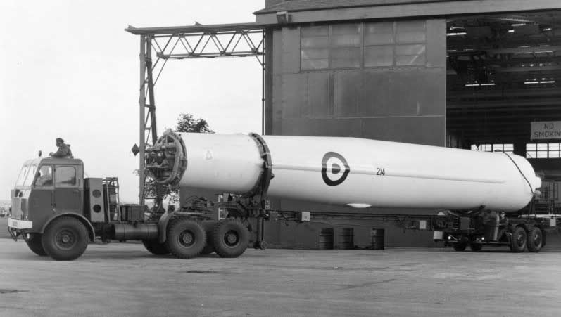 Баллистическая ракета средней дальности PGM-17 Thor / SM-75 (США)