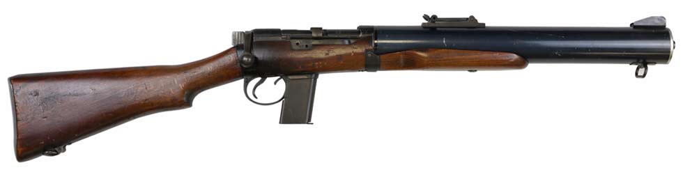 Бесшумный карабин De Lisle Commando Carbine (Великобритания)