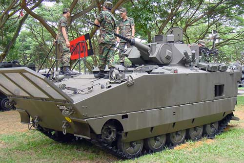 Боевая машина пехоты AMX-10P 25 IVC (Франция)