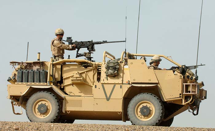 Боевая разведывательно-дозорная машина MWMIK «Jackal» (Великобритания)