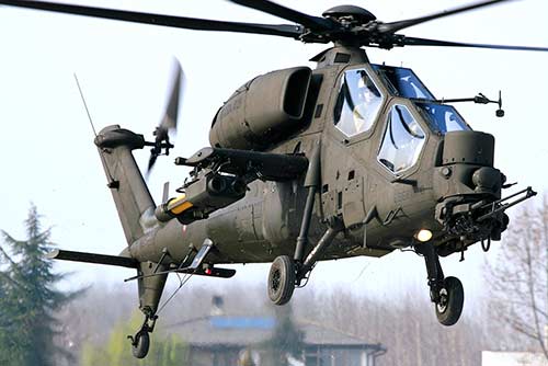Боевой вертолёт A.129 Mangusta (Италия)