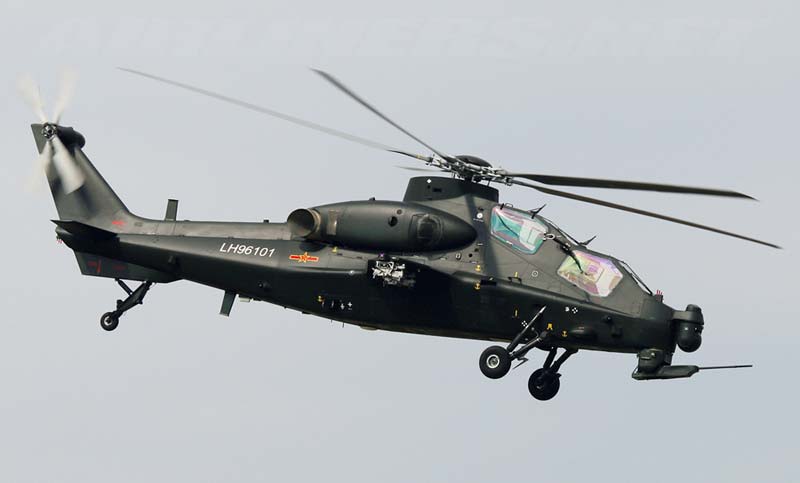 Боевой вертолёт Changhe Z-10 (Китай)