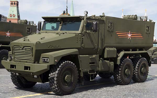 Бронеавтомобиль Урал-63095 «Тайфун-У» (Россия)