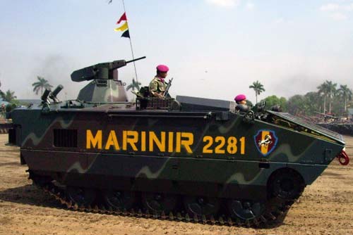 Бронетранспортёр AMX-10P Marine (Франция)