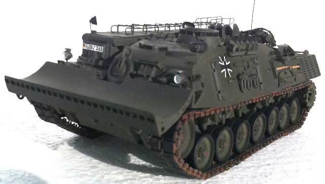 Бронированная инженерная машина «Pionierpanzer 1» (Германия)