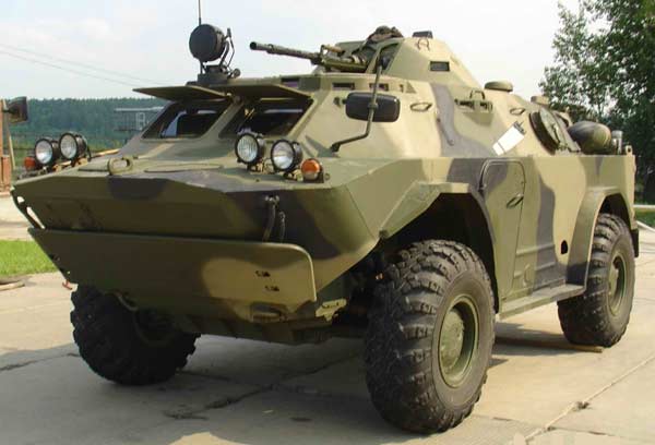 Бронированная разведывательно-дозорная машина БРДМ-2 (ГАЗ-41) (СССР)