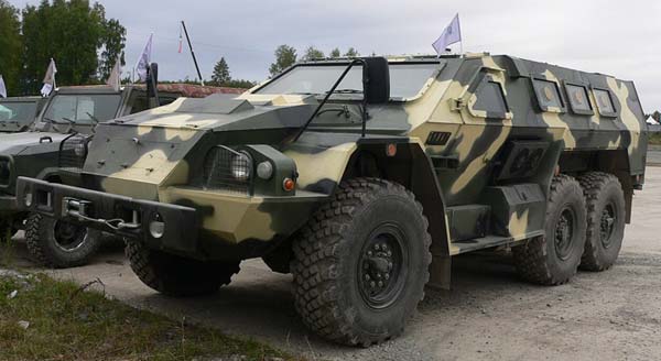 Бронированный автомобиль СБА-60-К2 «Булат» (Россия)