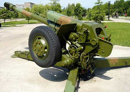 Буксируемая гаубица 2А18 Д-30 (СССР)