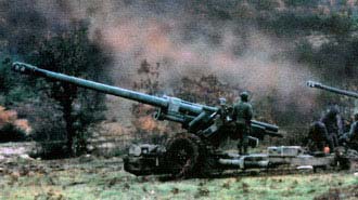 Буксируемая пушка TR-155 (Франция)