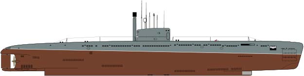 Дизельная подводная лодка пр.617 (СССР)