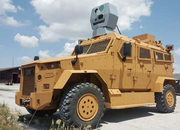 Экспериментальная лазерная пушка Aselsan Laser Defense System (Турция)