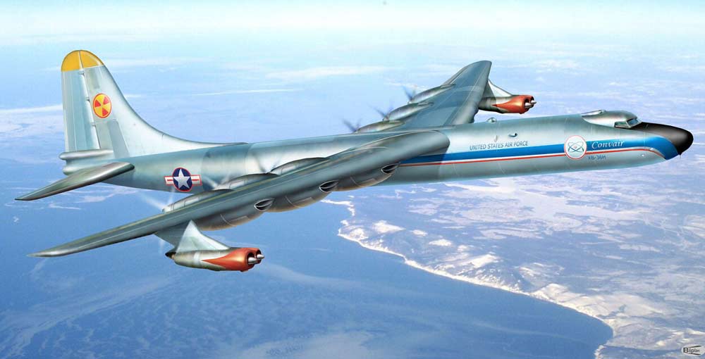 Экспериментальный бомбардировщик Convair X-6 (NB-36H) (США)