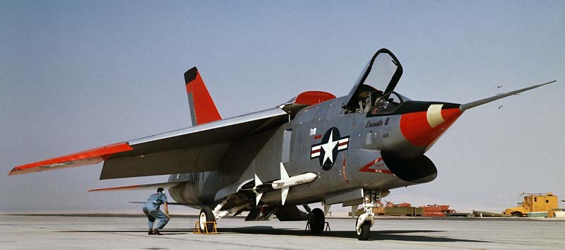 Экспериментальный истребитель XF8U-3 «Crusader III» (США)