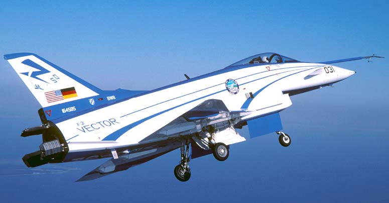 Экспериментальный самолёт Rockwell-MBB X-31A (США)