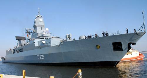 Фрегат УРО Type 124 «Sachsen» (Германия)
