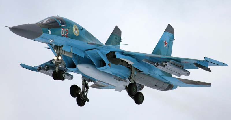 Фронтовой бомбардировщик Су-32 (СССР)