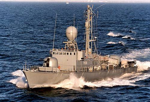 Головной ракетный катер Type 143 «Albatros» (Германия)
