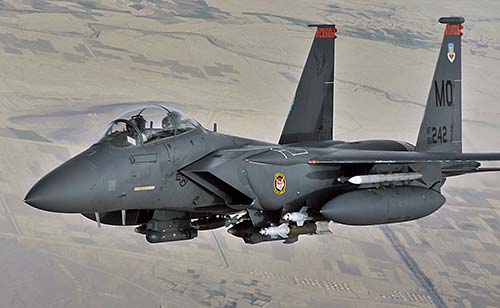 Истребитель-бомбардировщик F-15E Strike Eagle (США)