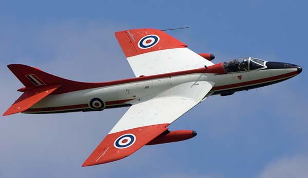 Истребитель-бомбардировщик Hawker FGA.9 Hunter (Великобритания)