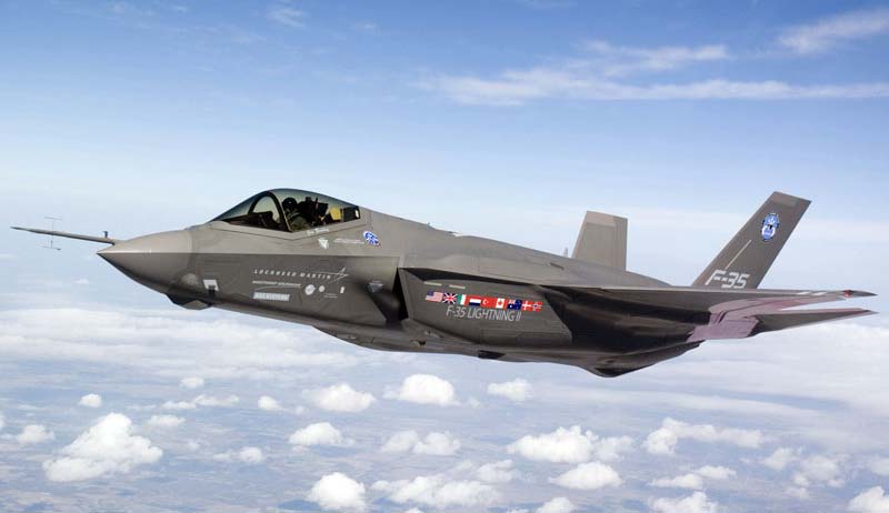 Истребитель-бомбардировщик Lockheed F-35 Lightning II (США)
