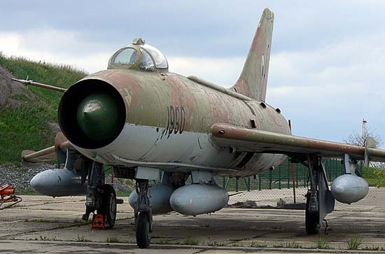 Истребитель-бомбардировщик Су-7Б (СССР)