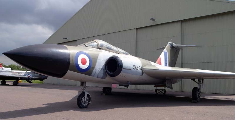 Истребитель-перехватчик Gloster Javelin (Великобритания)