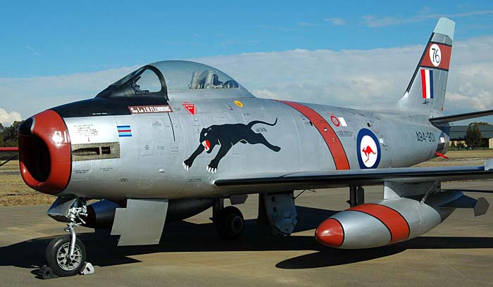 Истребитель CA-27 Sabre (Австралия)