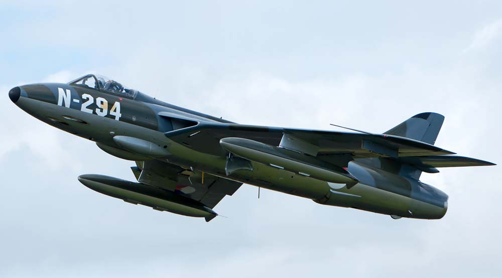 Истребитель Hawker Hunter (Великобритания)