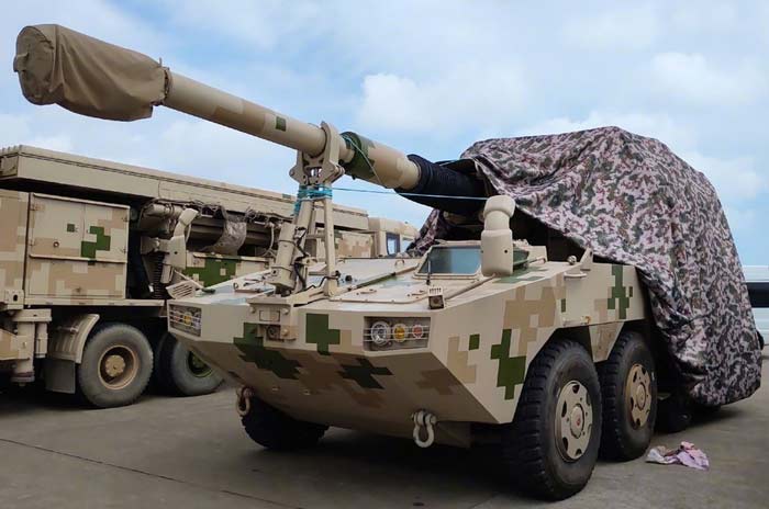 Колёсная самоходная гаубица Norinco SH11 (Китай)