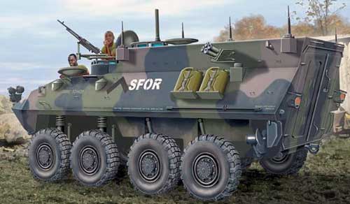 Командно-штабная машина LAV-C (Канада)