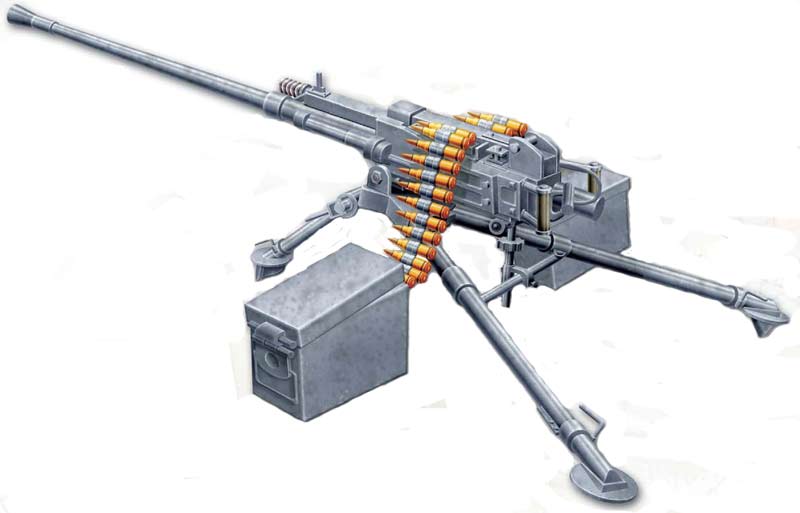 Крупнокалиберный пулемет FN BRG-15 (Бельгия)