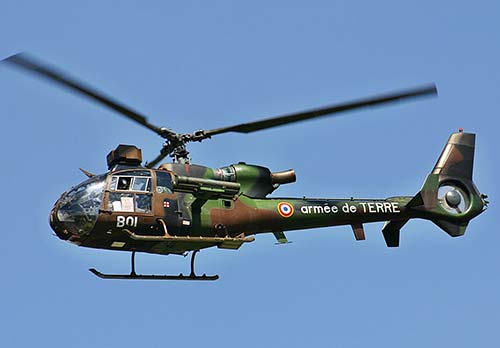Легкий многоцелевой вертолет SA.341 Gazelle (Франция)