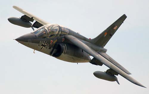 Легкий штурмовик Alpha Jet (Германия)
