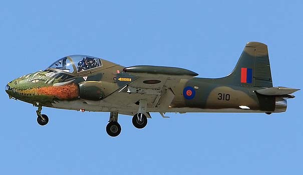 Лёгкий штурмовик BAC.167 Strikemaster (Великобритания)