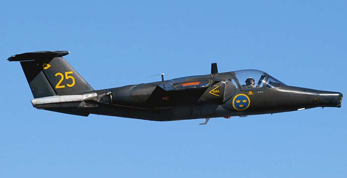 Лёгкий штурмовик SAAB-105 / Sk.60 (Швеция)