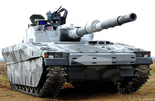 Лёгкий танк CV90120-T (Швеция)
