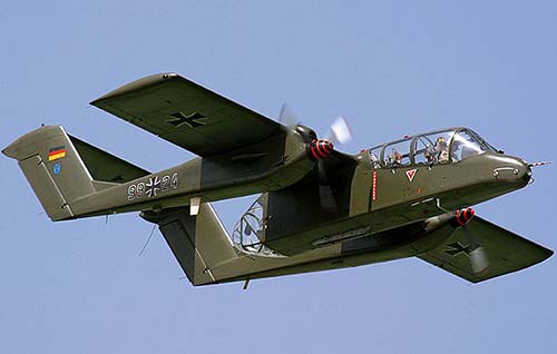 Лёгкий ударный самолёт OV-10 Bronco (США)