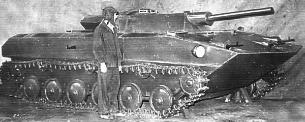Макет боевой машины десанта 1964 г. (СССР)