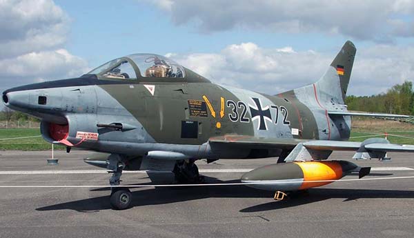 Многоцелевой истребитель Fiat G.91 (Италия)