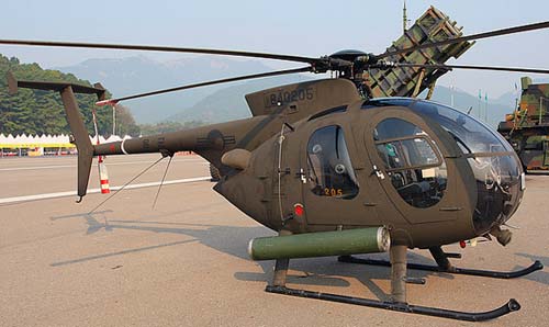 Многоцелевой вертолёт MD-500 Defender (США)
