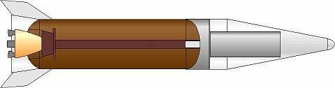 Опытная баллистическая ракета RSA-1 (ЮАР)