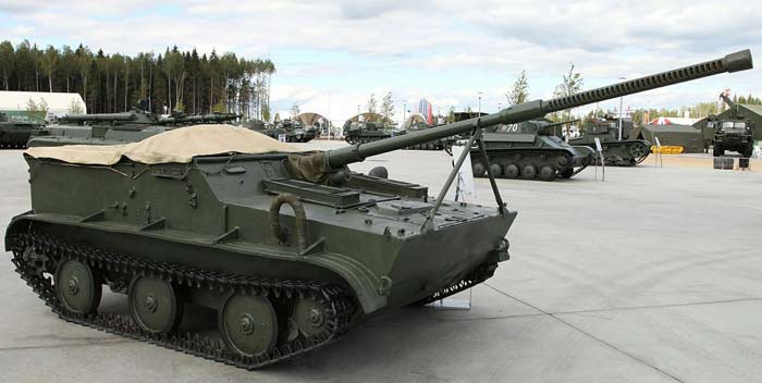 Опытная самоходная артиллерийская установка К-73 (АСУ-57П) (СССР)