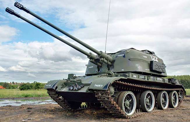 Опытная зенитная самоходная установка ЗСУ-57-2 «Объект 520» (СССР)