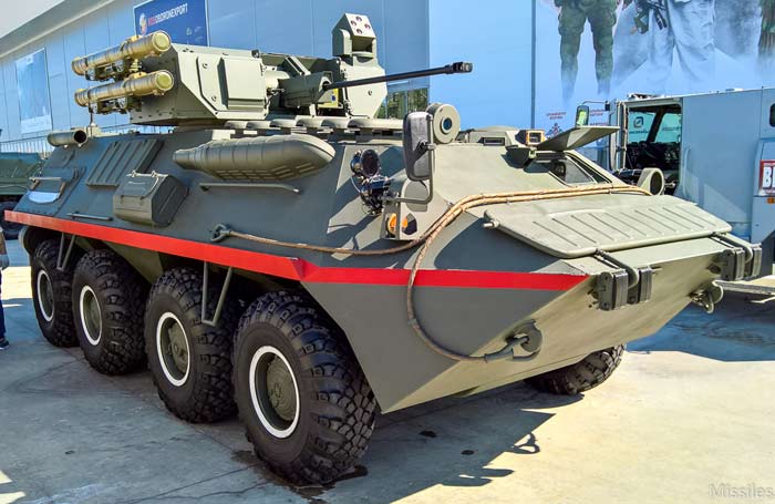 Опытный бронетранспортер БТР-87 (Россия)