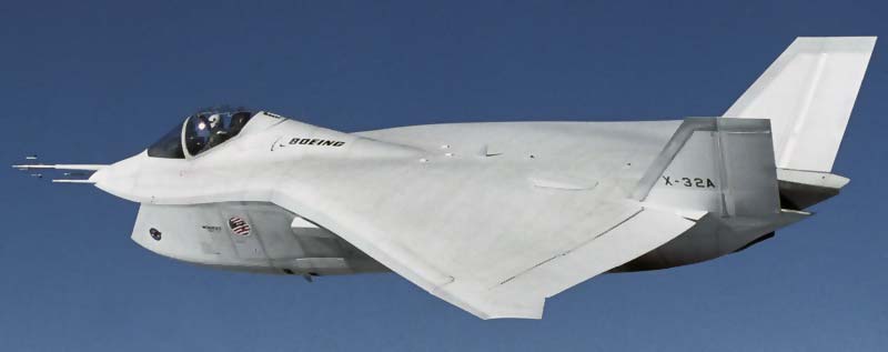 Опытный истребитель Boeing X-32 JSF (США)