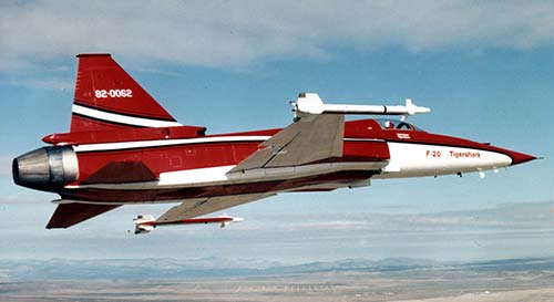Опытный истребитель F-20 Tigershark (США)
