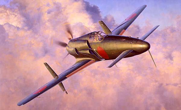 Опытный истребитель Kyushu J7W Shinden (Япония)